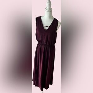Jack by BB Dakota Wine Maxi Dress